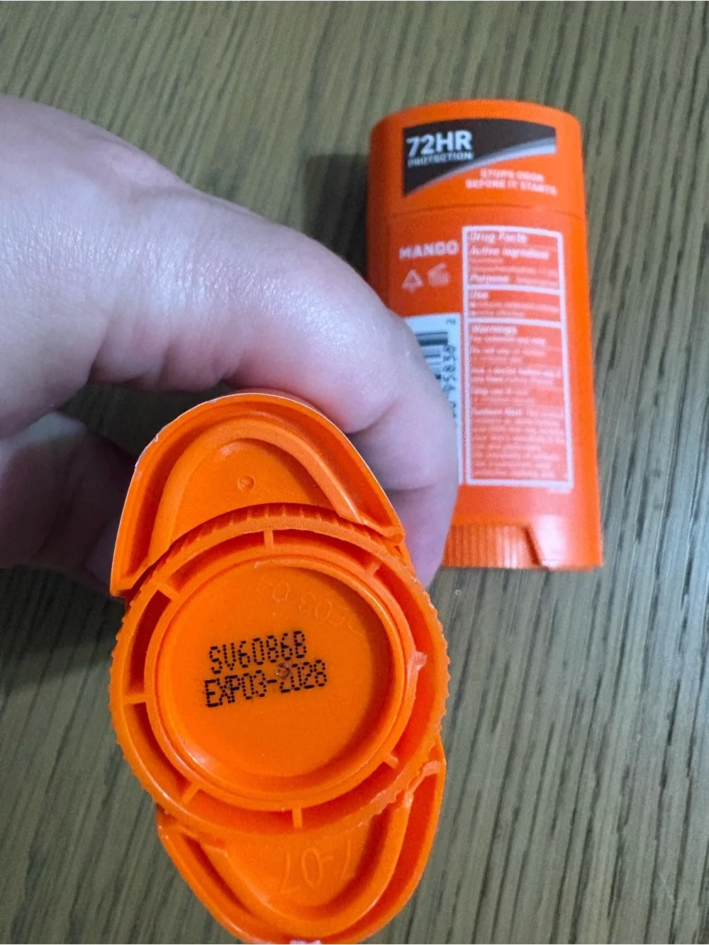 Cedar Grove Sweat Control Deodorant — Orange